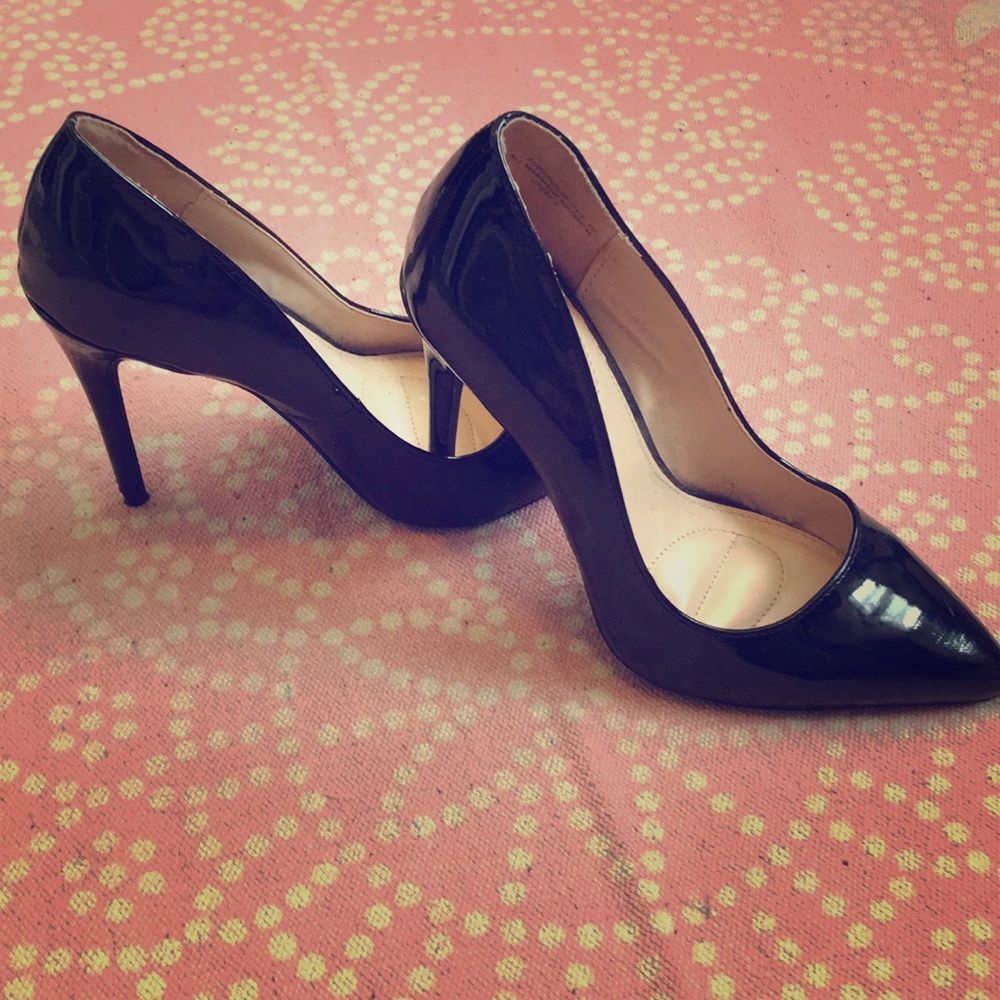 Sleek black heels
